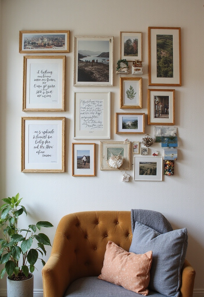 Use Wall Decor to Tell a Story