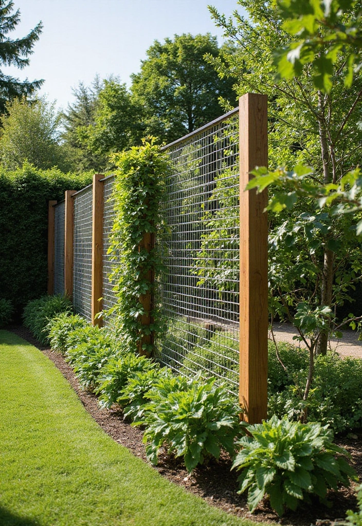 Wire and Wood Combination