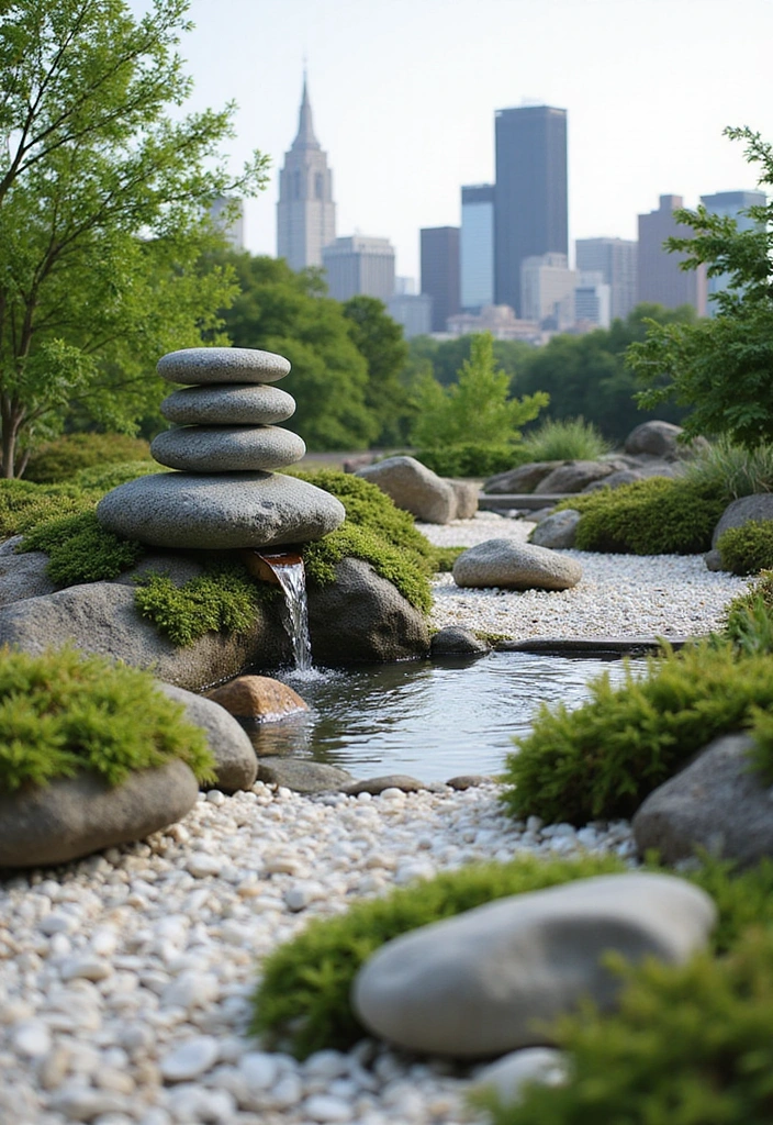 Zen Rock Garden: A Calm Retreat