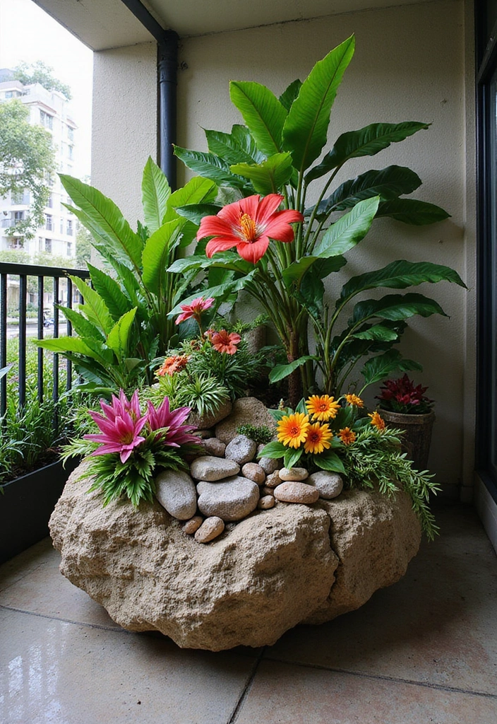Tropical Rock Garden: Exotic Escape