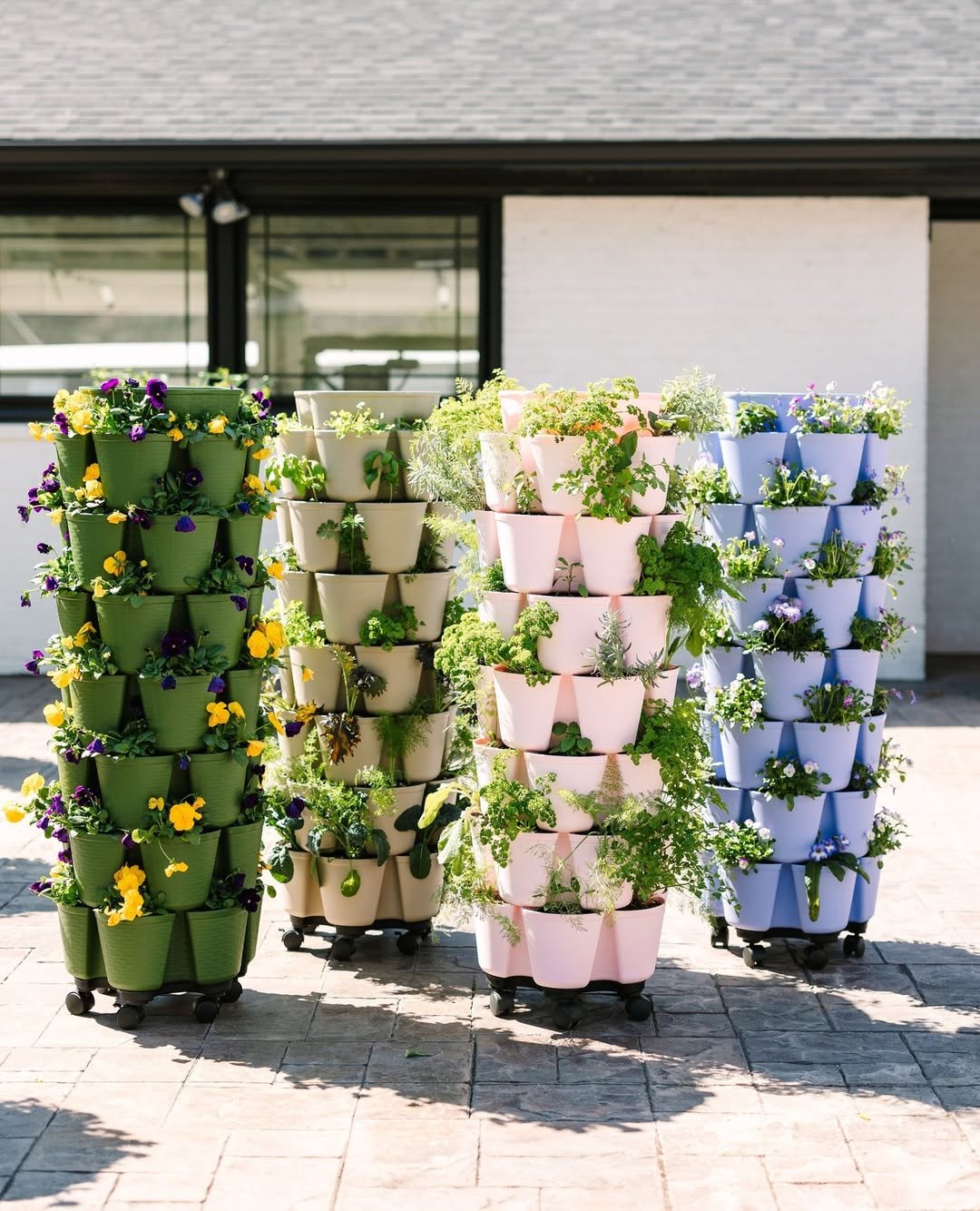 Vertical Gardening in Small Sloped Garden