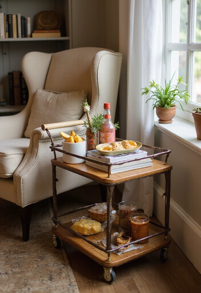 How to Design a Cozy Reading Nook That Adults Will Love - Make Room for Snacks and Drinks