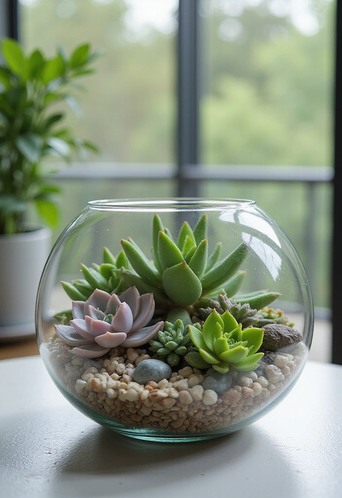 Mini Succulent Gardens: Low-Maintenance Beauty