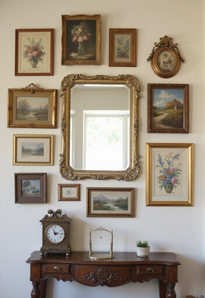 Incorporate Vintage Art and Prints