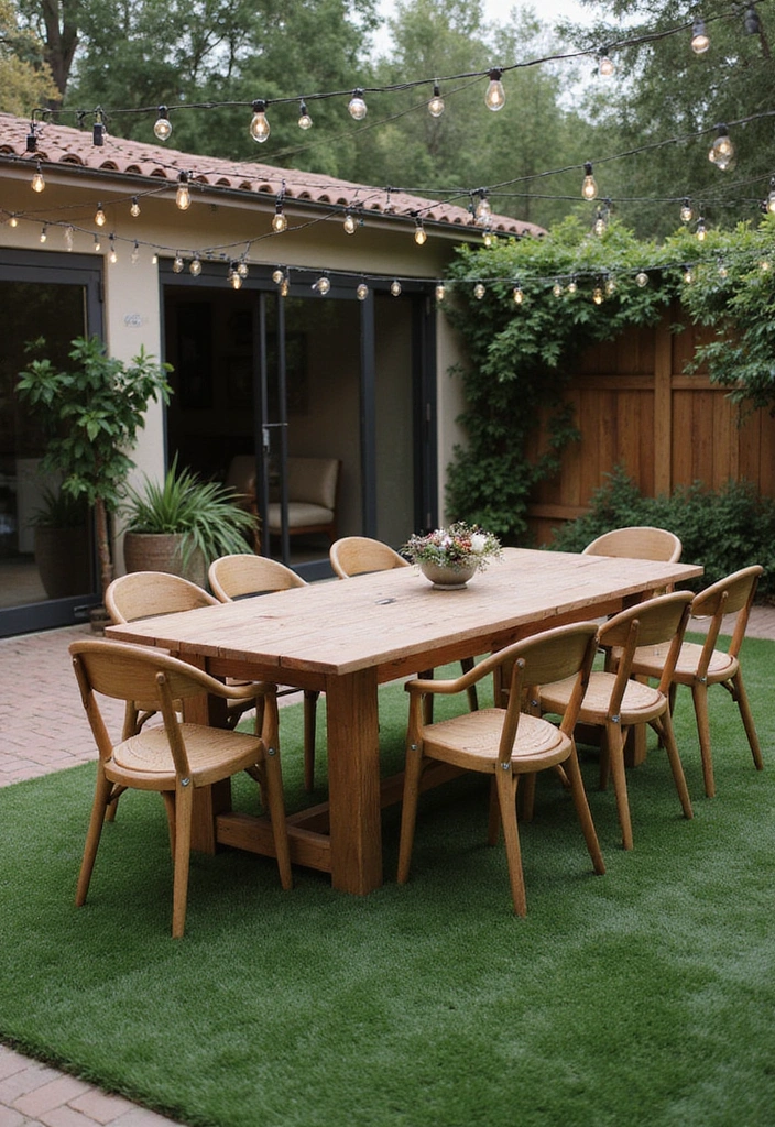 Outdoor Dining Space