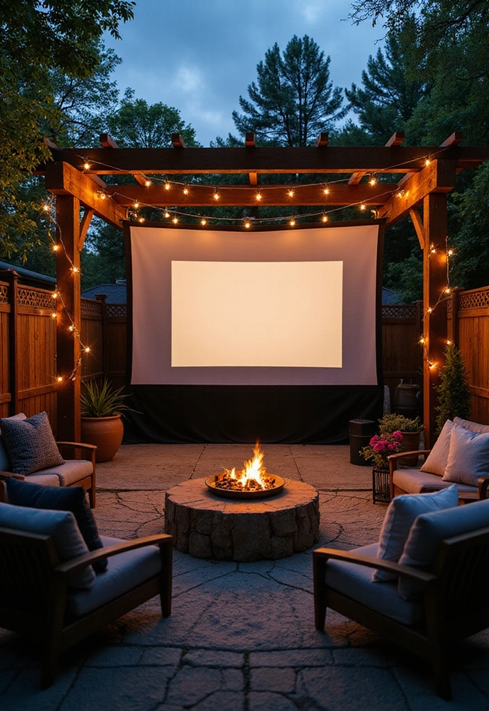 Hosting Outdoor Movie Nights