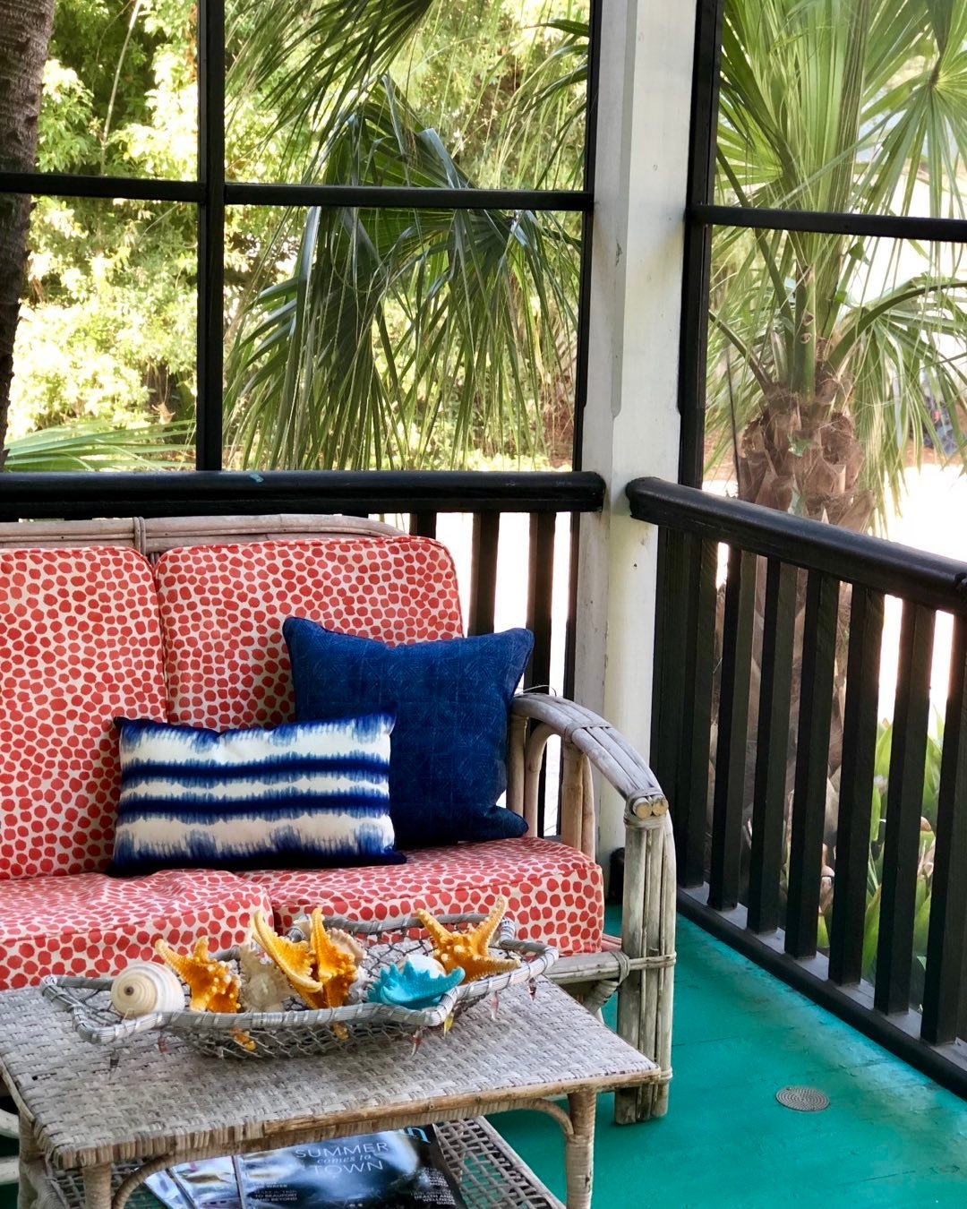 Coastal-Inspired Back Porch