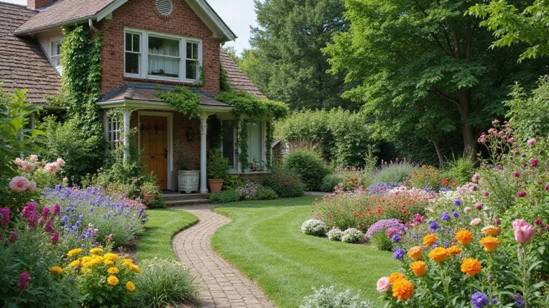 15 Stunning Cottage Garden Border Ideas to Elevate Your Home’s Curb Appeal!