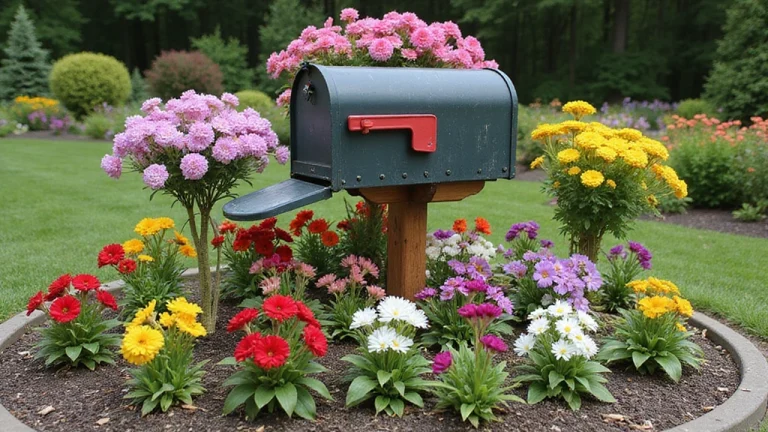 20 Creative Mailbox Flower Bed Ideas That Are Surprisingly Easy to DIY