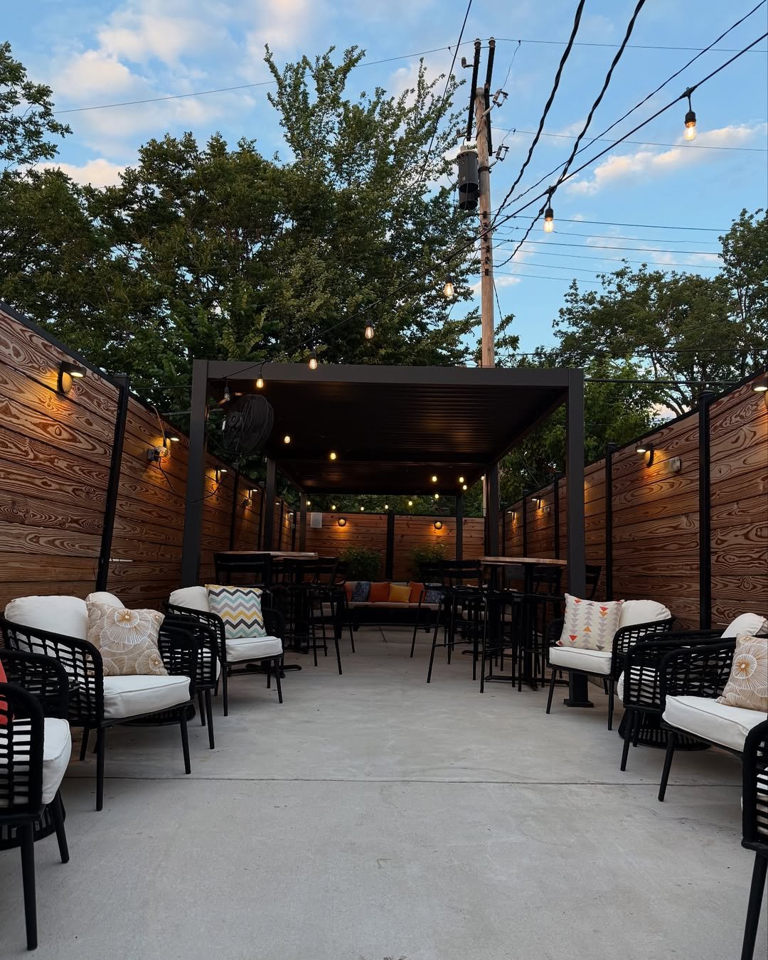 Industrial Back Porch