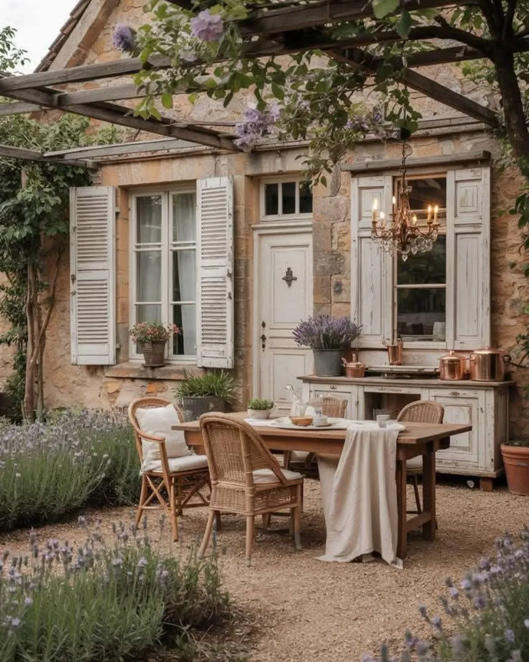 Mediterranean Back Porch