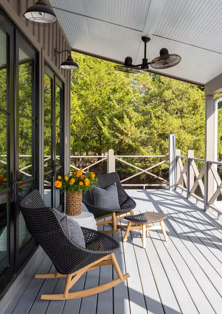 Minimalist Back Porch