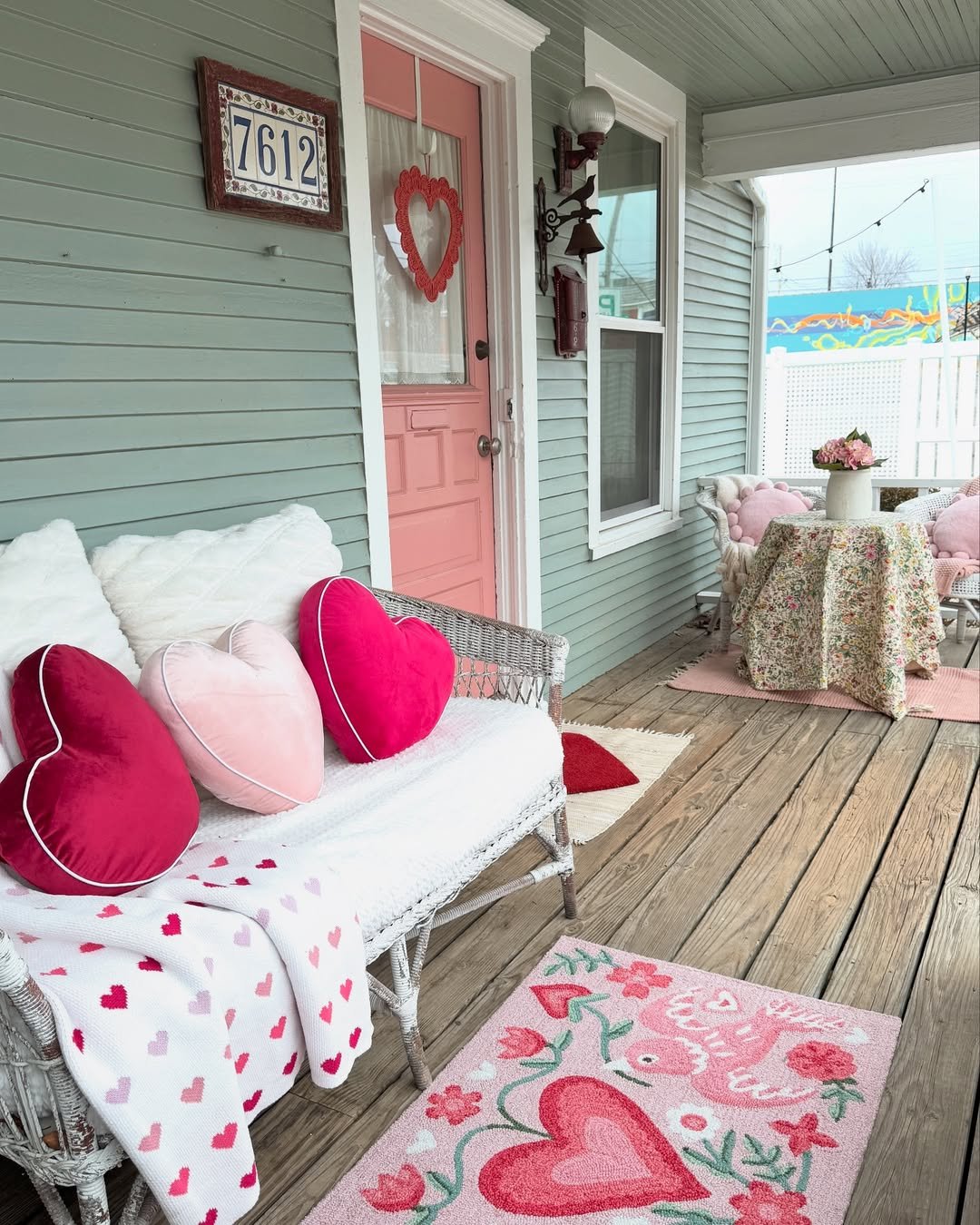 Romantic Back Porch