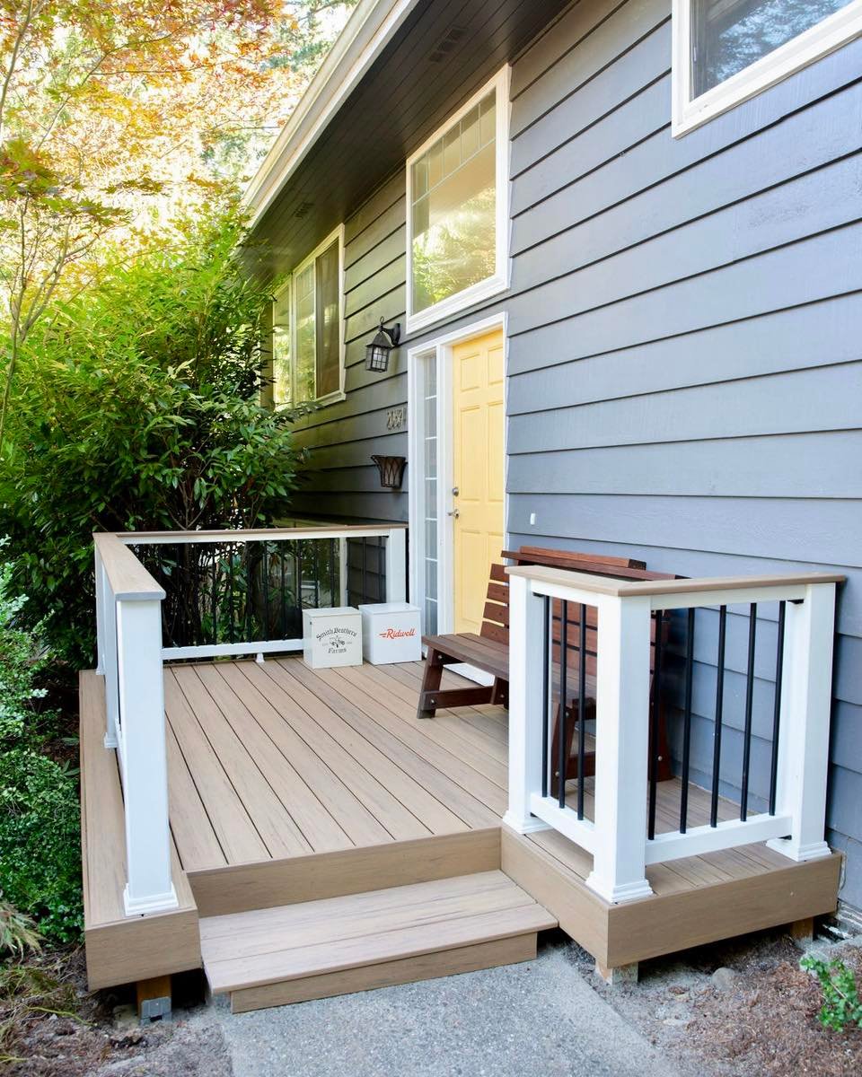 Small Space Back Porch