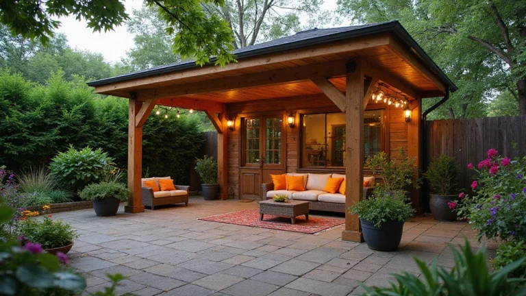 10 Stunning Backyard Covered Patios That Will Transform Your Outdoor Space!