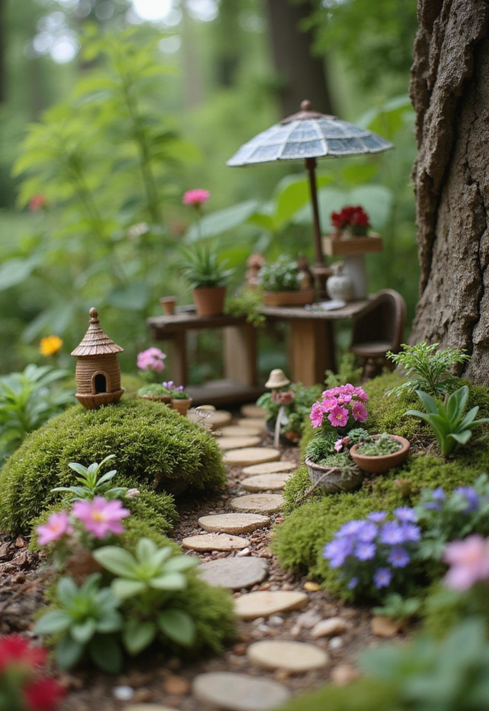 21 Creative Fairy Garden Landscaping Designs