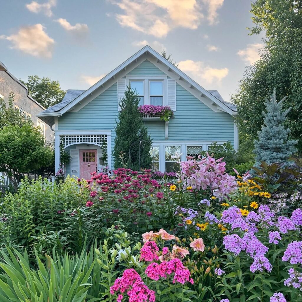 10. Romantic Cottage Garden Overflow