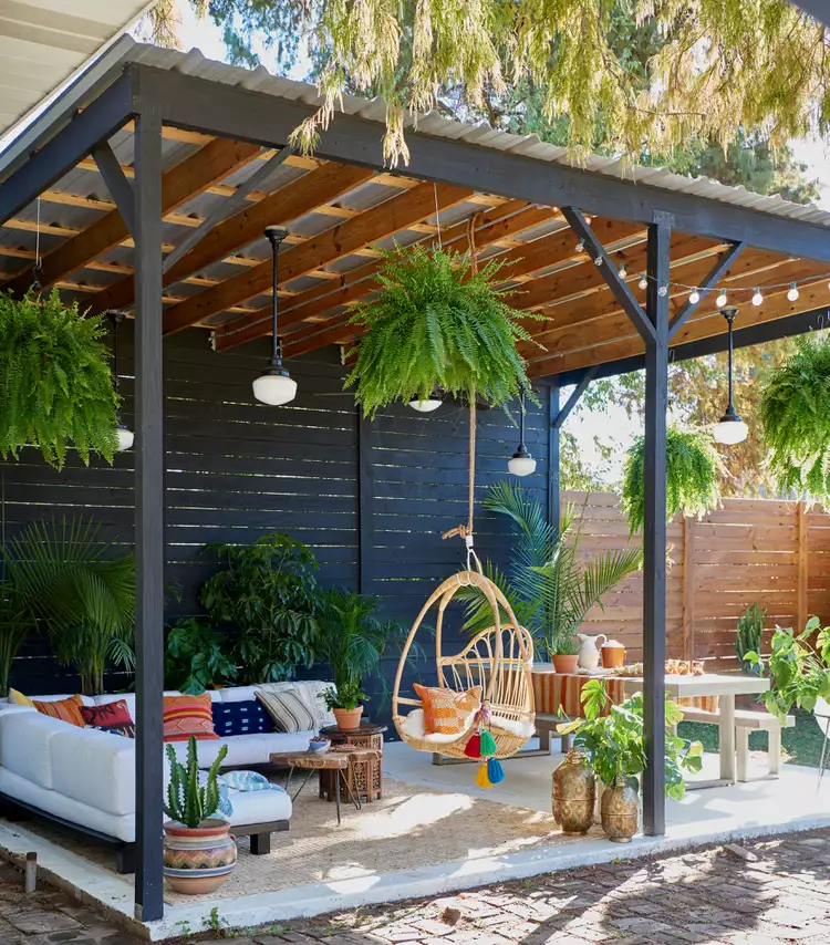 Canopy Seating Areas Outdoor Patio Ideas