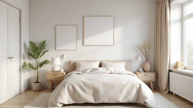 21 Minimalist Bedroom Wall Decor Ideas for a Clean and Elegant Look!