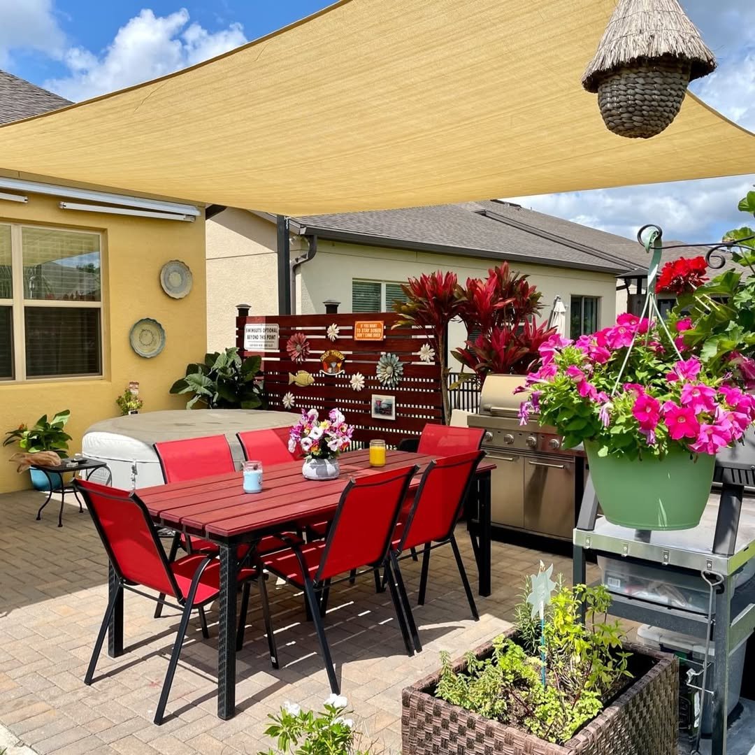 Shade Sail Outdoor Patio Ideas
