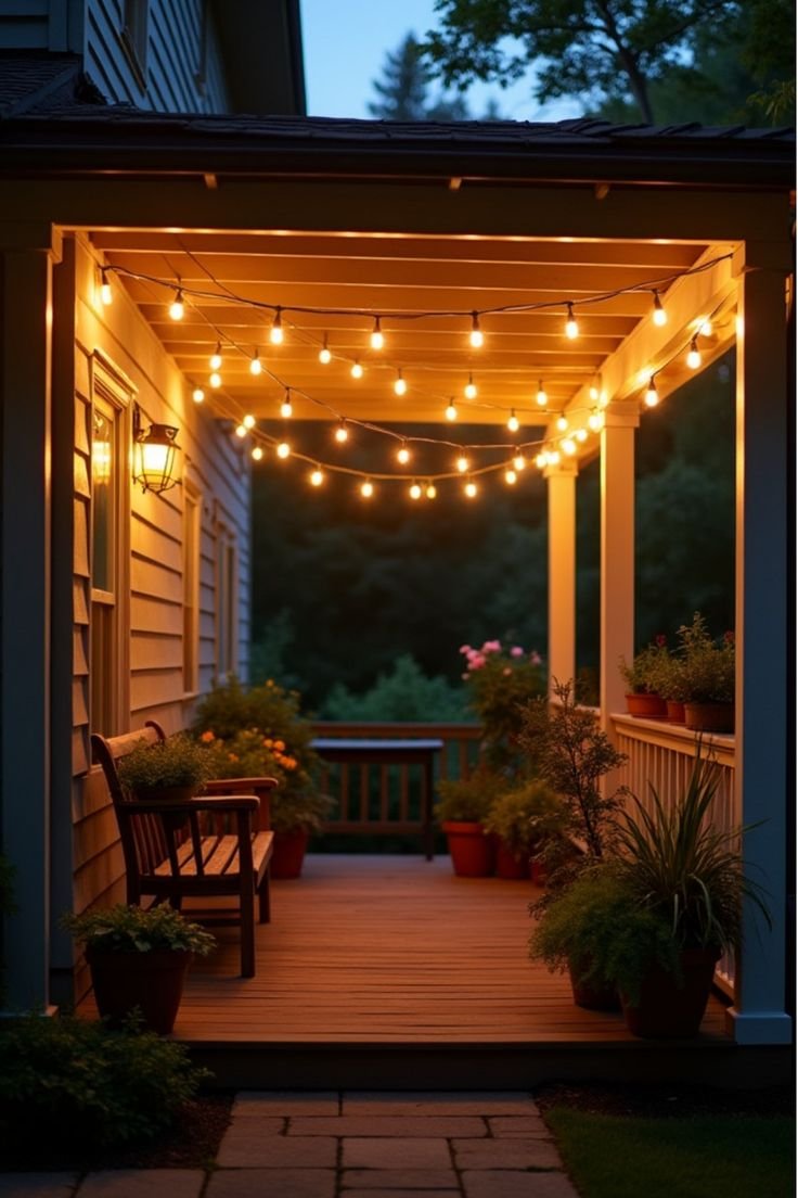 Twinkling String Lights