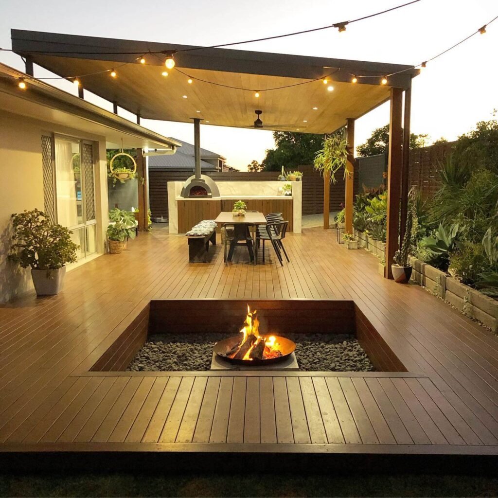 17 Sunken Fire Pit with Seating Ideas That Will Instantly Upgrade Your ...