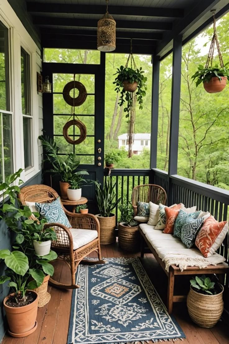 8 Relaxation Ideas for Your Small Back Porch (Your New Favorite Retreat Awaits!) - 1. Cozy Seating Arrangements