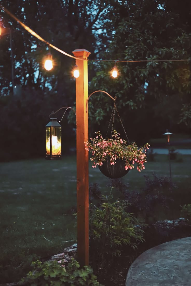 8 Stunning Back Porch Lighting Ideas to Create an Inviting Outdoor Oasis! - 4. Ground Lanterns for Cozy Paths
