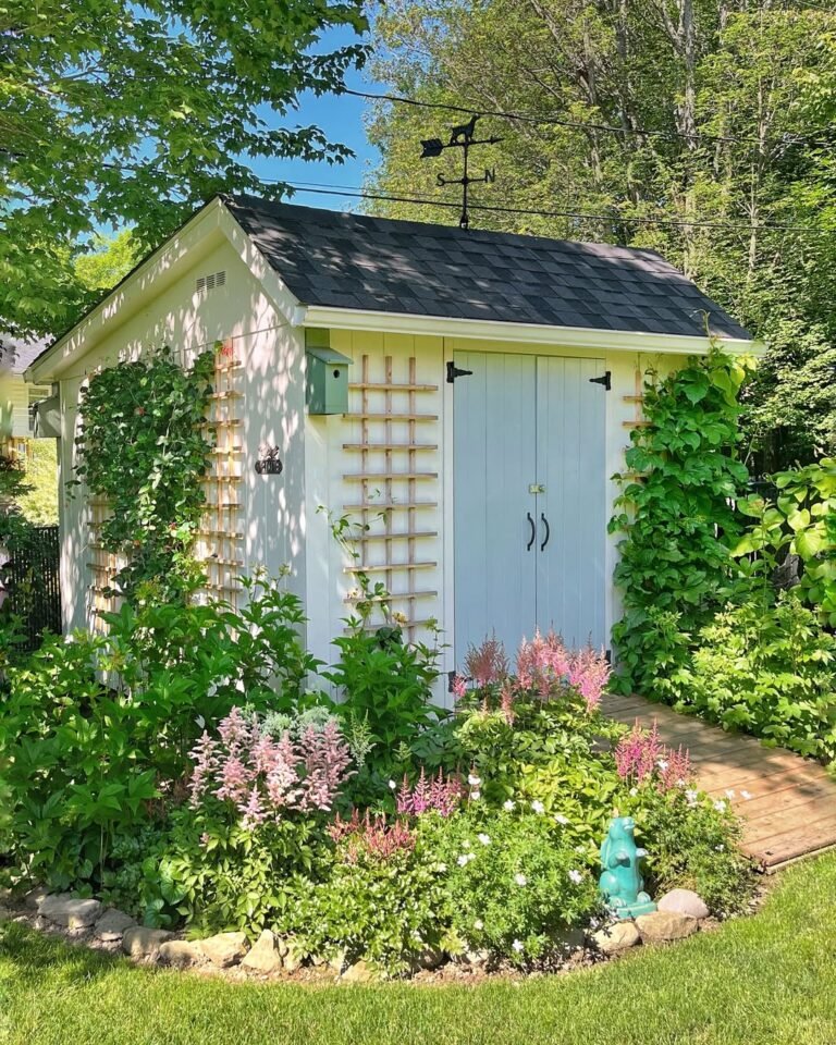 15 Enchanting Cottage Garden Shed Designs You’ll Wish You Had ...