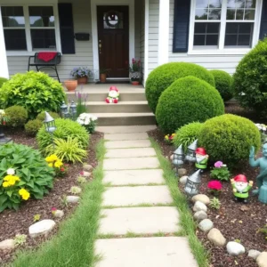 Front Yard Landscaping in Budget