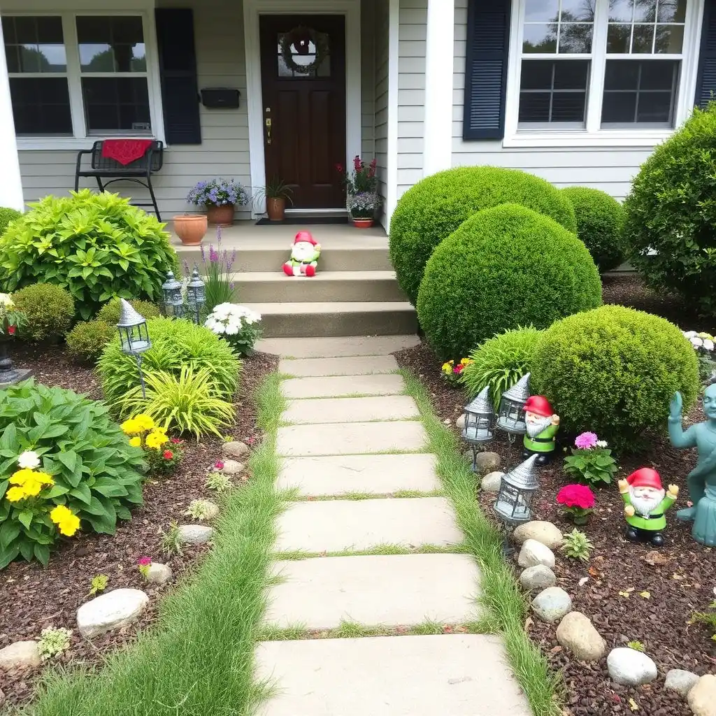 Front Yard Landscaping in Budget