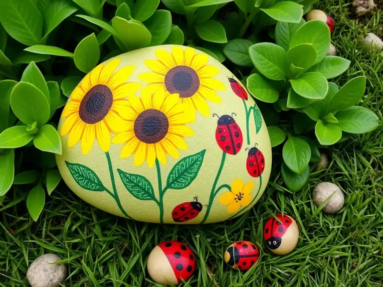 19 Stunning Painted Rock Garden Ideas That Will Transform Your Outdoor 