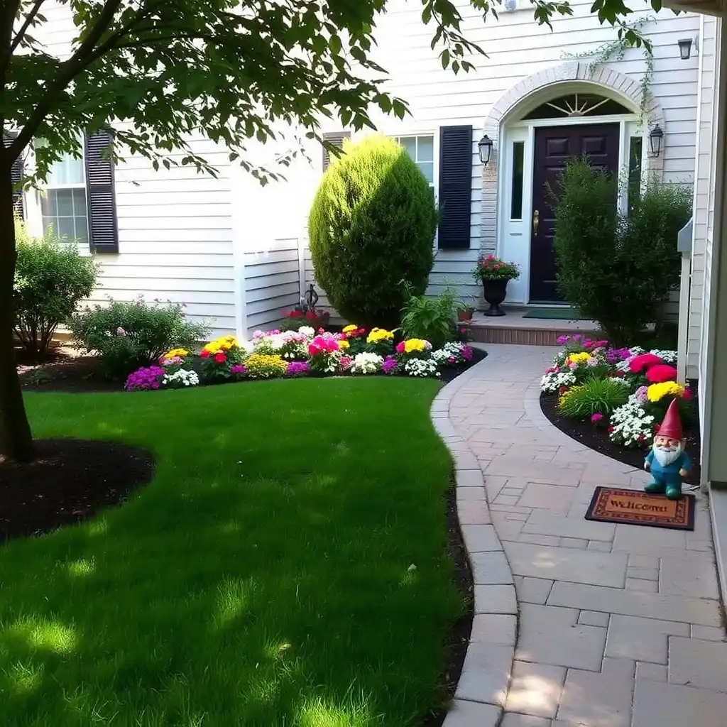 Simple Front Yard Landscaping