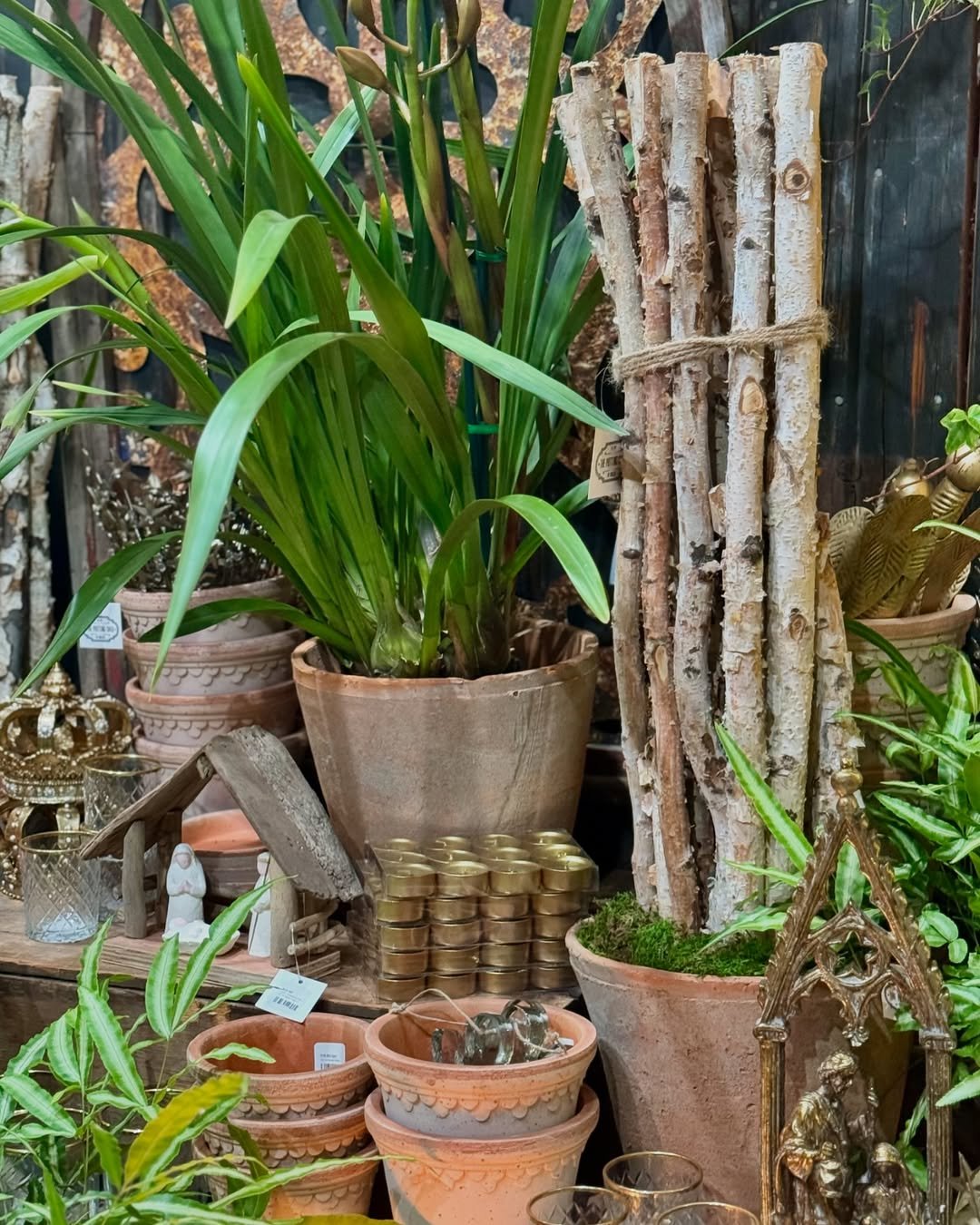 potting Shed interior Seasonal Decor
