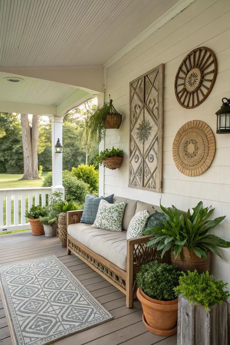 Back Porch Decorating Nature-Inspired Serenity