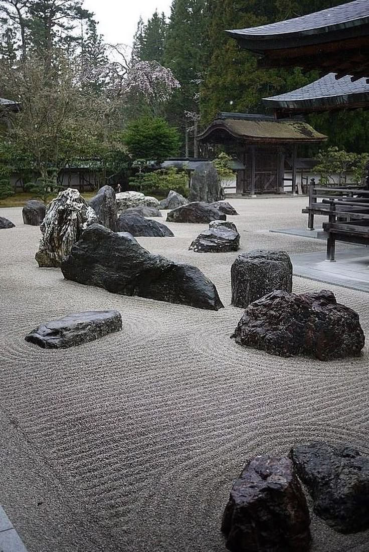 Japanese Rock Garden Traditional Zen Garden