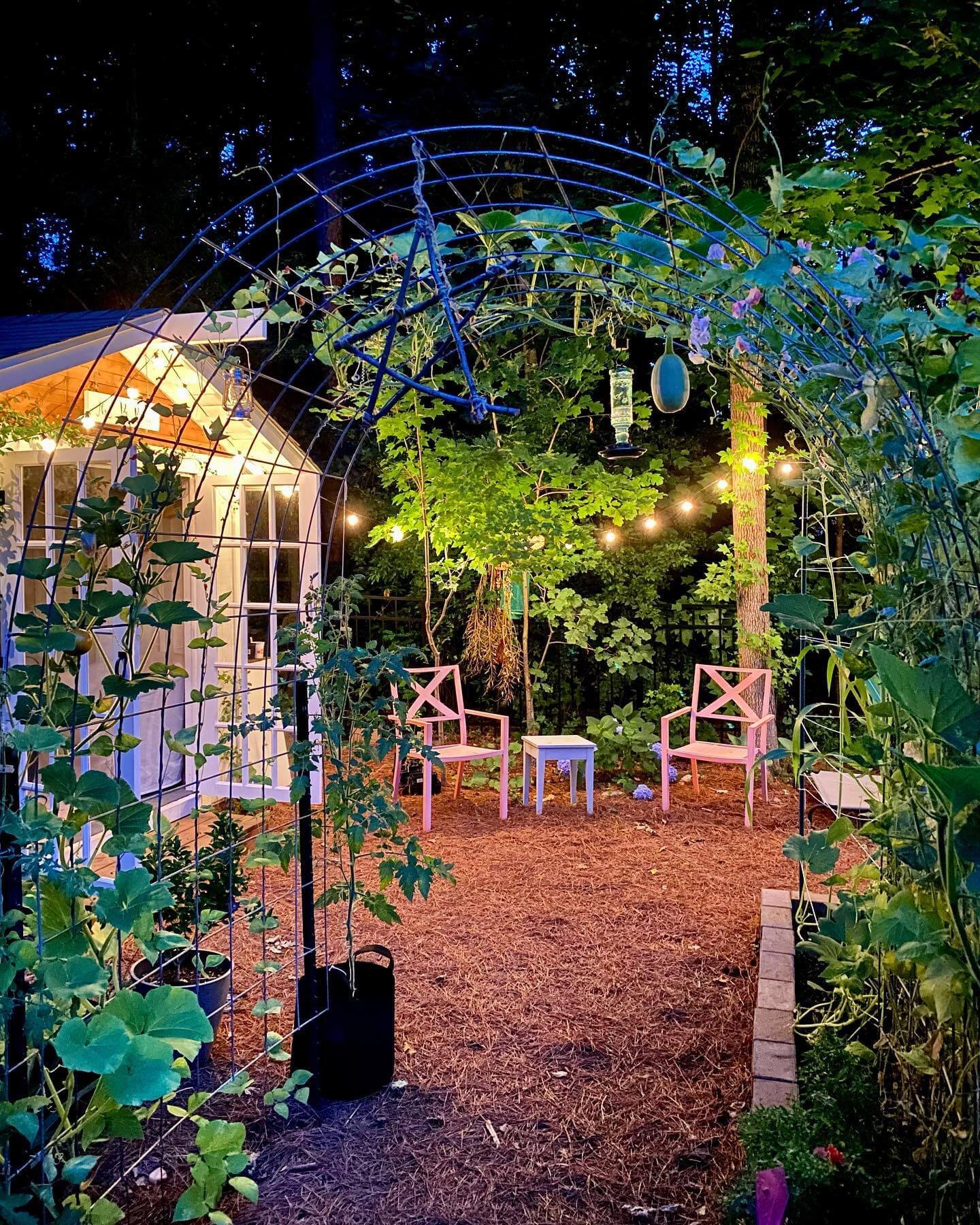 Whimsical Garden Arch with Stunning Garden Arch Trellis 