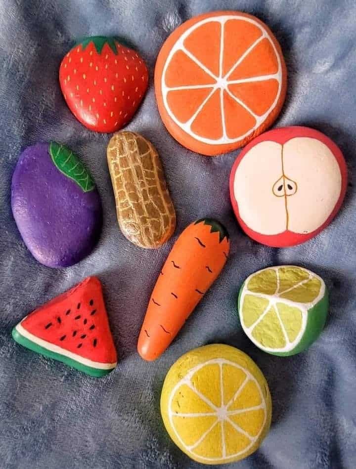 Painted Rock Garden Fruitful Creations