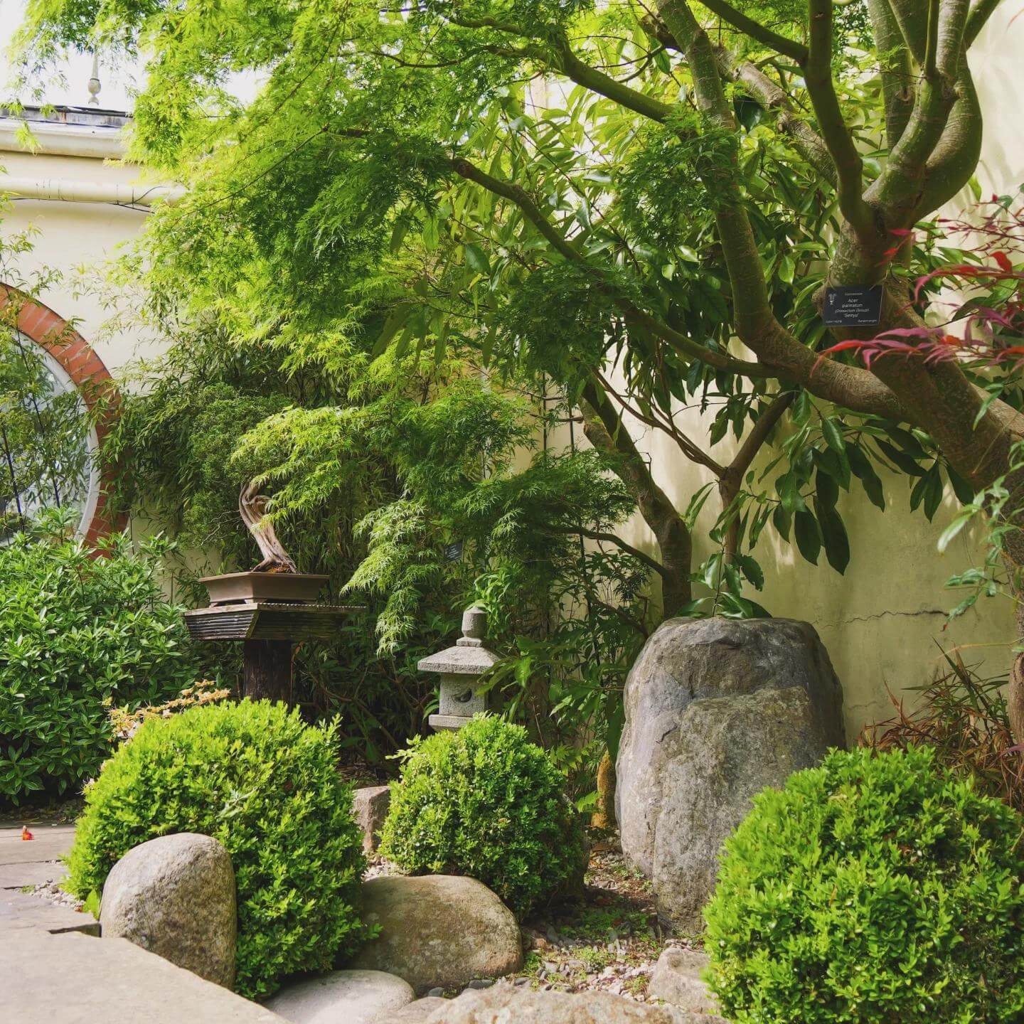 Wabi-Sabi Inspired Corner Japanese Garden Design