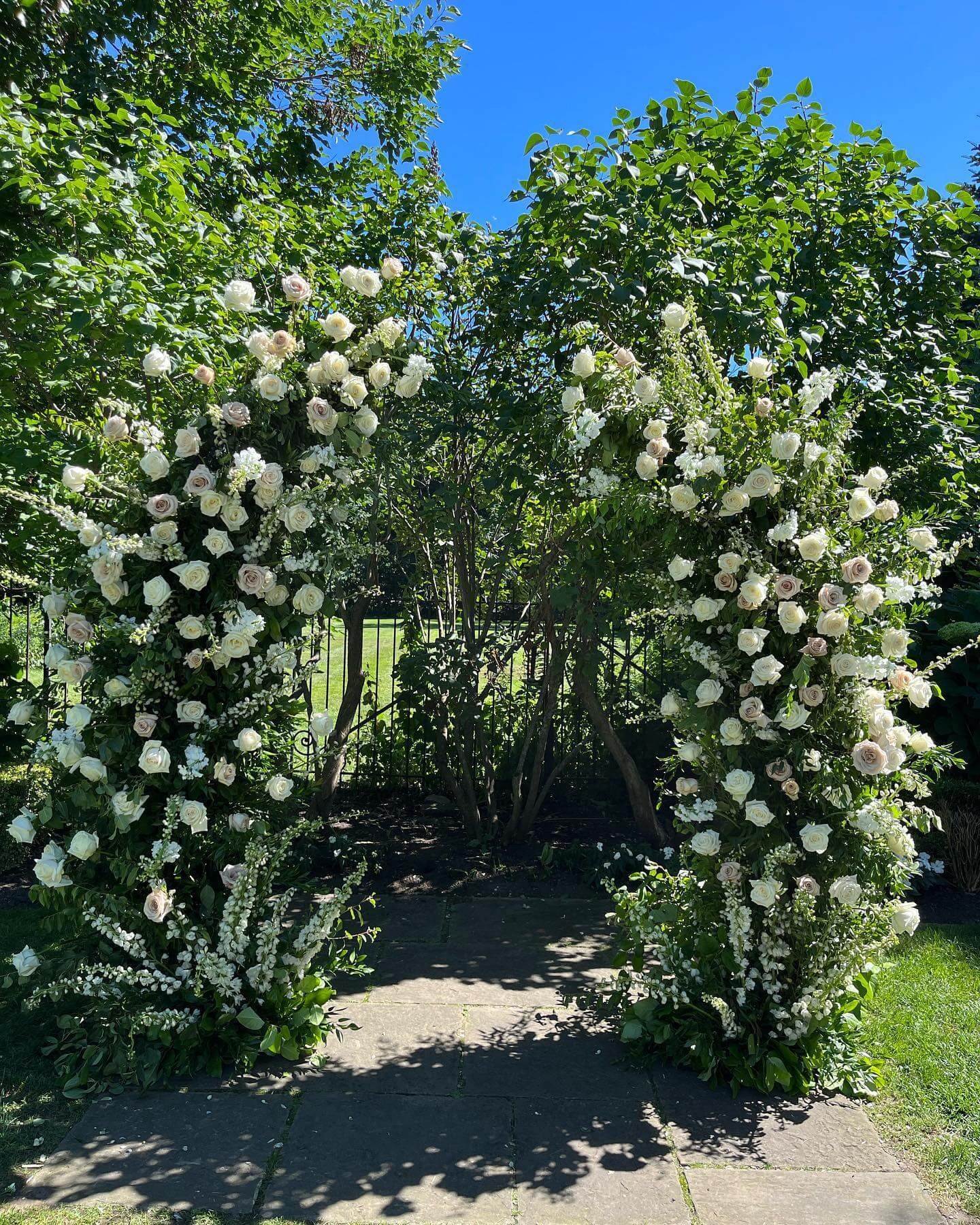Floral Archway for Stunning Garden Arch Trellis 