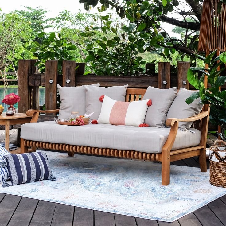 Small Back Porch Furniture Chic Papasan Chair