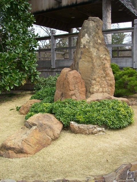 Japanese Rock Garden Elevated Stone Garden