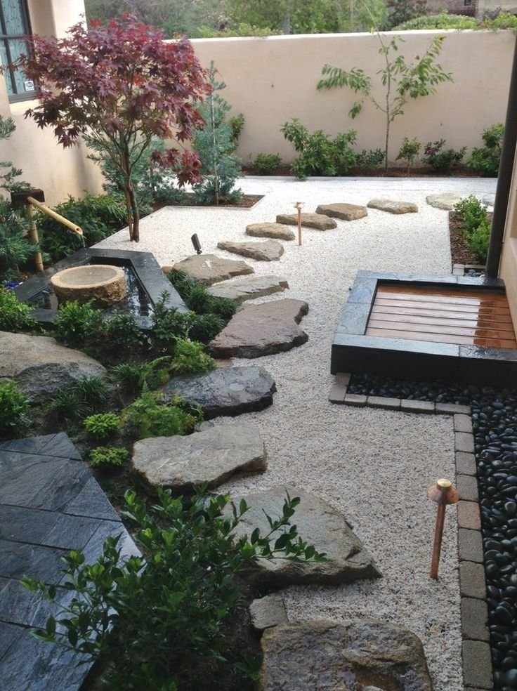 Japanese Rock Garden Whispering Bamboo Retreat