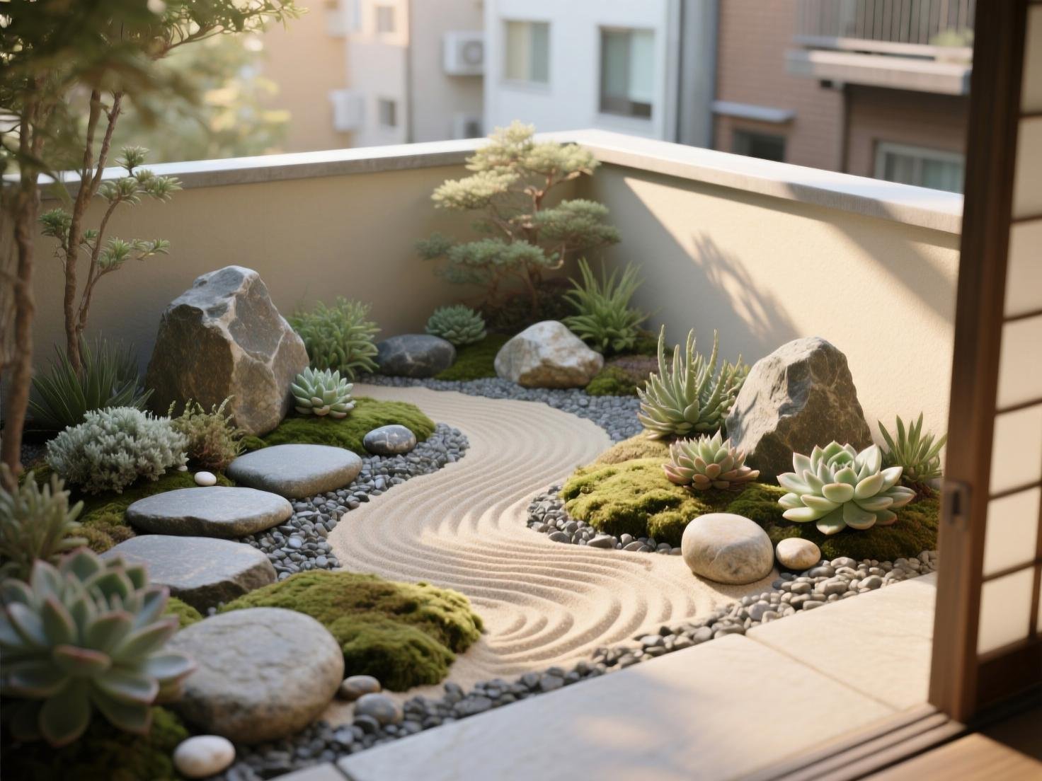 Corner Rock Garden