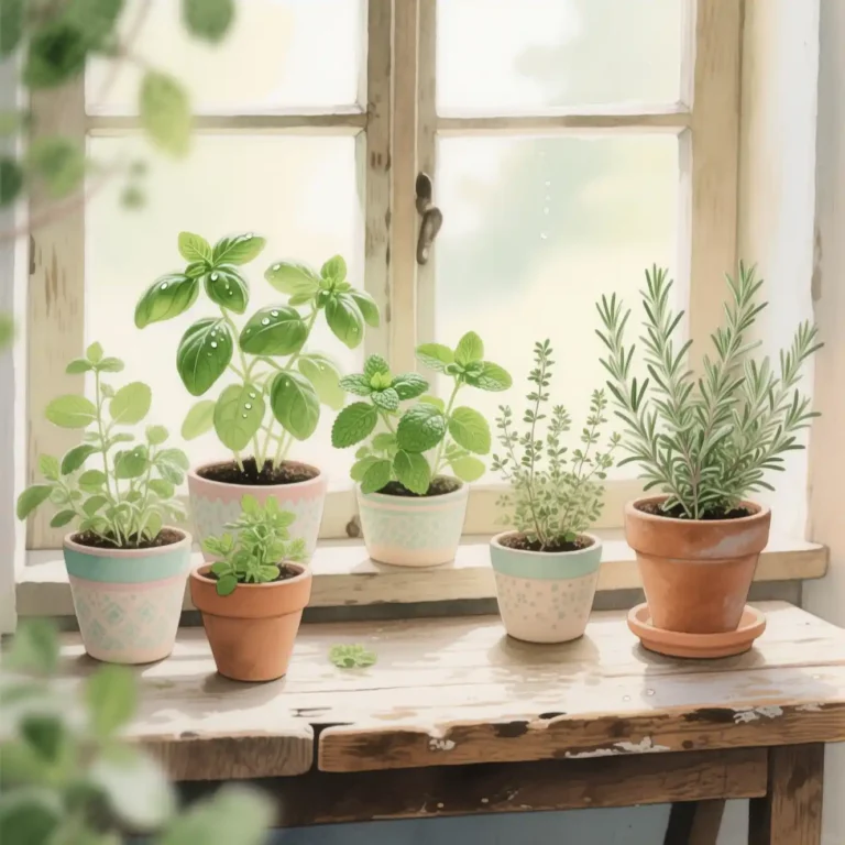 Charming Potted Herb Garden Ideas