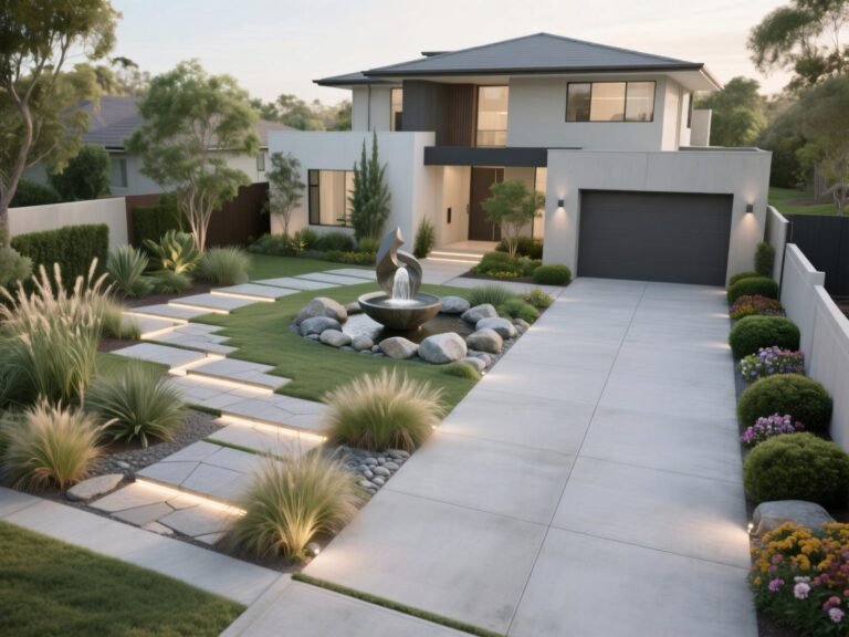 Modern Front Yard Landscaping