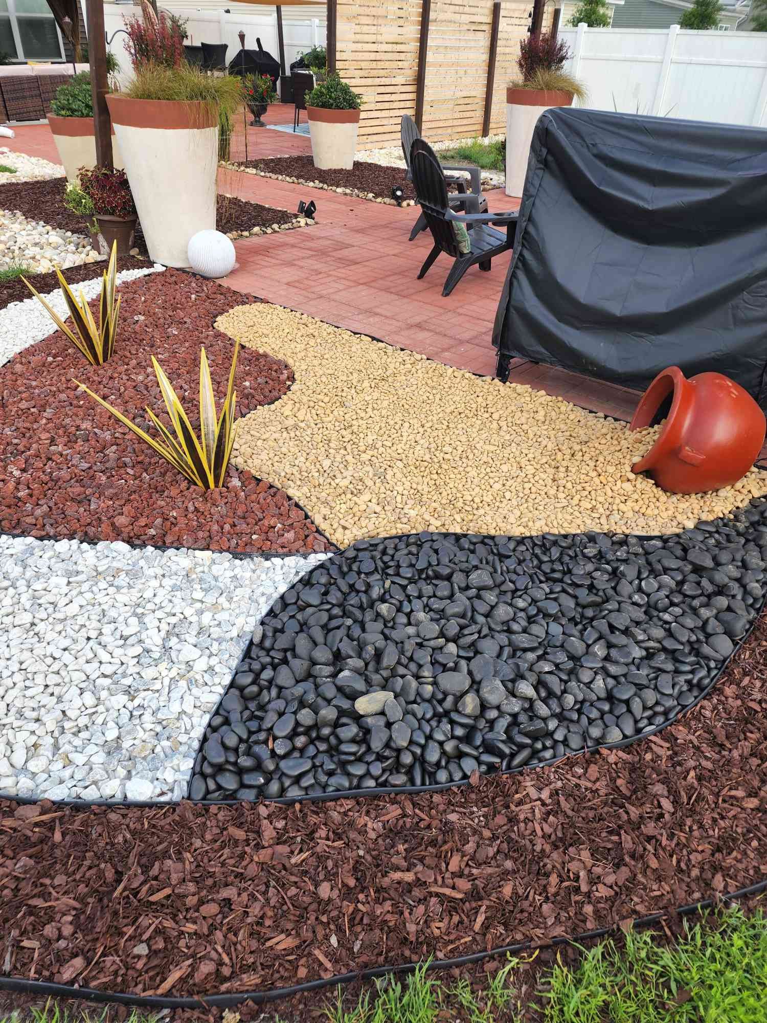 DIY Front Yard Rock Landscaping Zen Rock Gardens