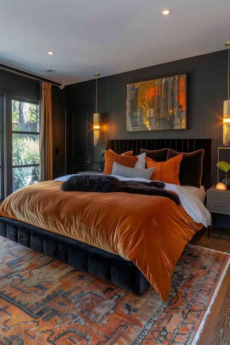 Modern Luxury Bedroom Design  Textured Accent Walls