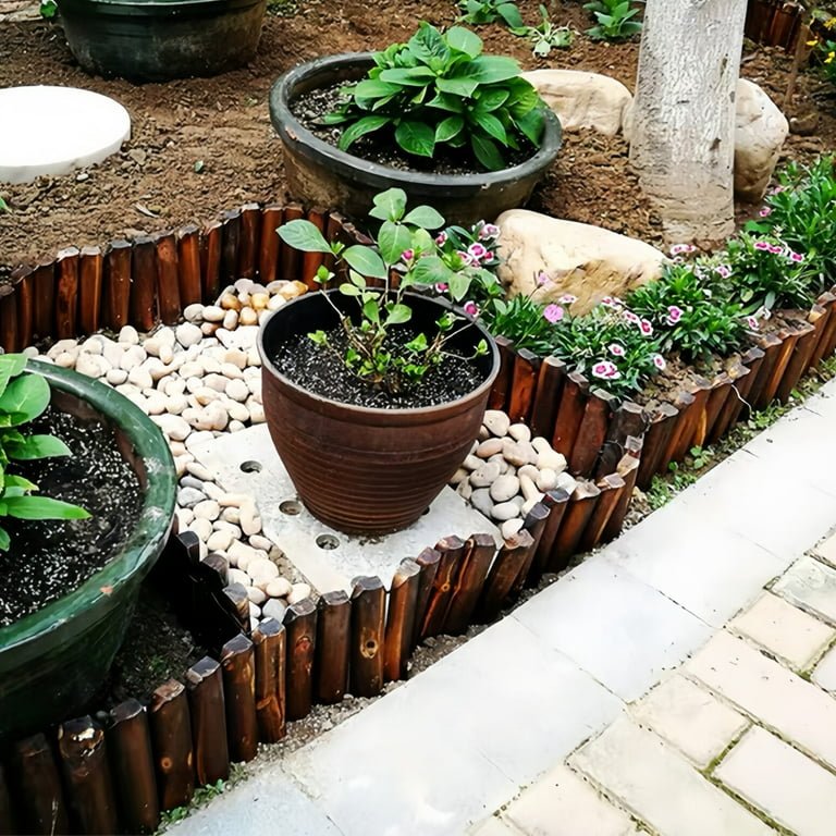 Flower Bed Border Creative Painted Borders