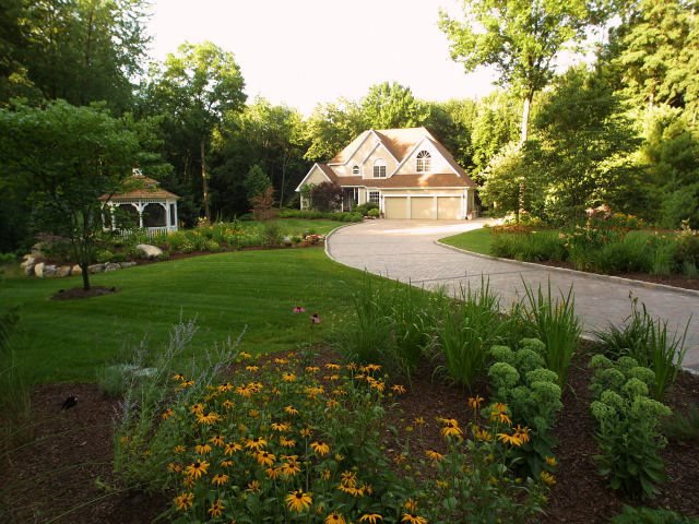 Large Front Yard Landscaping Shade Gardens